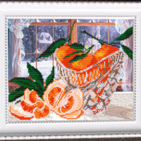 ArtSolo VKA 4208 В хрустале. Мандарины, схема под бисер