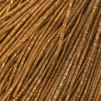 Канитель Трунцал 4 Грани 1мм, Золотисто-коричневый 1г