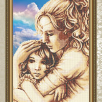 ArtSolo VKA 3070 Мама и дочь, схема под бисер