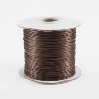 Шнур Корейский Вощеный Полиэстер 0.8мм, Коричневый