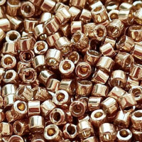 Бісер Miyuki Delica Beads 11/0 5г DB-1834 металiзований шампань