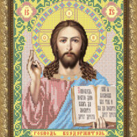 ArtSolo VIA 4002 Господь Вседержитеь, схема под бисер