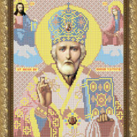 ArtSolo VIA 4005 Николай Чудотворец, схема под бисер
