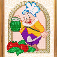 ArtSolo VKA 4025 Мой рецепт.Готовим соления, схема под бисер