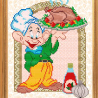 ArtSolo VKA 4028 Мой рецепт.Готовим птицу, схема под бисер