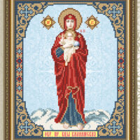 ArtSolo VIA 4256 Пр. Богородица Валаамская, схема под бисер