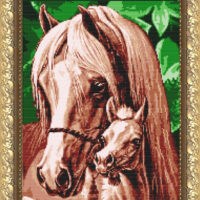 ArtSolo VKA 3035  Мамина любовь, схема под бисер