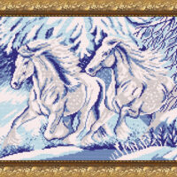 ArtSolo VKA 3043 Пара, схема под бисер