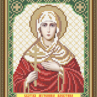 ArtSolo VIA 5139 Св. Алевтина, схема под бисер