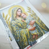 Бісер Арт Схема для вишивки бісером або нитками Мадонна з немовлям В752