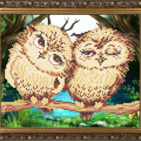 ArtSolo VKA 4067 Совушки, схема под бисер