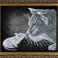 ArtSolo VKA 4056 Кошки-мышки, схема под бисер