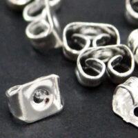 Заглушки Железо 5*3,5мм, Серебро 10шт