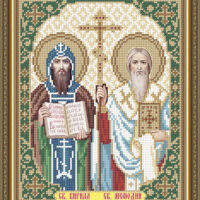 ArtSolo VIA 4177 Св. Кирилл и Мефодий, схема под бисер