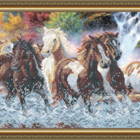 ArtSolo VKA 3098 Табун, схема под бисер