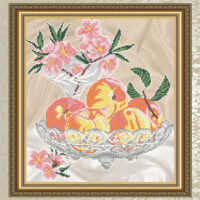 ArtSolo VKA 4706 Персики в хрустале, схема под бисер