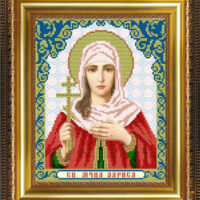 ArtSolo VIA 4028 Св Мц. Лариса, схема под бисер
