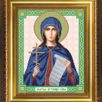 ArtSolo VIA 4032 Св. Мц. Юлия, схема под бисер