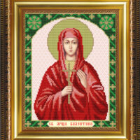 ArtSolo VIA 4036 Св. МЦ. Валентина, схема под бисер