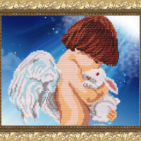 ArtSolo VKA 4023 Ангел с кроликом, схема под бисер