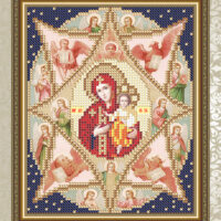 ArtSolo VIA 5011 П.Б. Неопалимая купина, схема под бисер