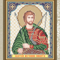 ArtSolo VIA 5096 Св. Мч. Никита, схема под бисер