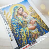 Бісер Арт Схема для вишивки бісером або нитками Мадонна з немовлям В749