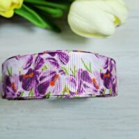 Стрічка репсова 2,5 см Підсніжники