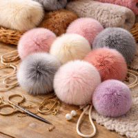 Помпони, хвіст, опушка