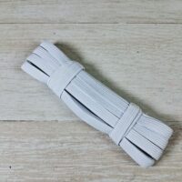 Гумка еластична плоска 0,9мм OZ-VER біла К12С1-091