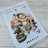 Virena А4Н-227 В банi, схема для вишивки бісером