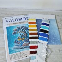 Virena VMC-1016 Зимова хатинка, набiр для вишивки нитками