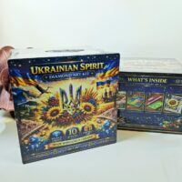 Набір алмазної мозаїки DIAMOND ART KID Ukrainian Spirit 10шт