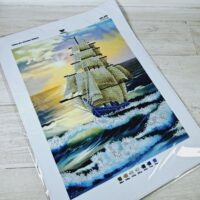 Virena А3Н-100 Корабель, схема для вишивки бісером