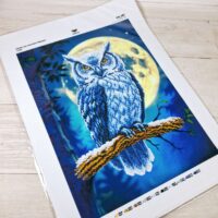 Virena А3Н-582 Сова, схема для вишивки бісером