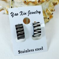 Сережки 6*13мм нерж сталь 4828