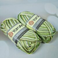 ЯрнАрт Бегонія Меланж (YarnArt Begonia Melange) 50г/169м 3085 оливково-сiра