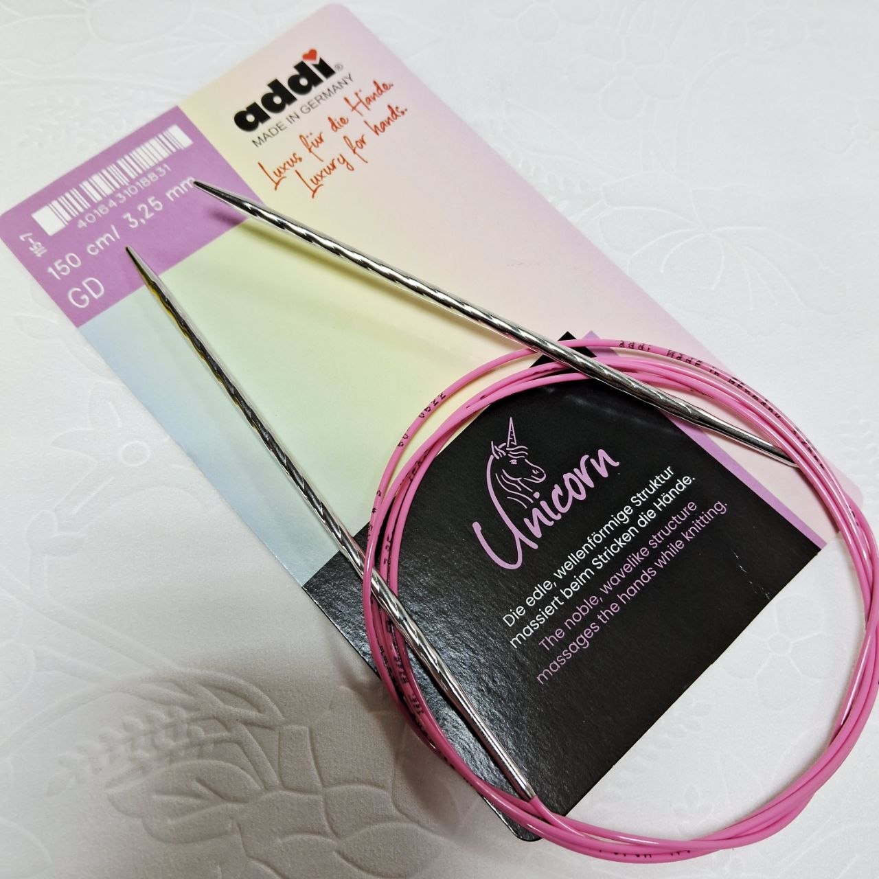 ADDI 115-7 Спиці кругові Unicorn 3,25мм 150см