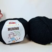 Гімалая Меріно (Himalaya Merino) 50г/115м 40915 чорний